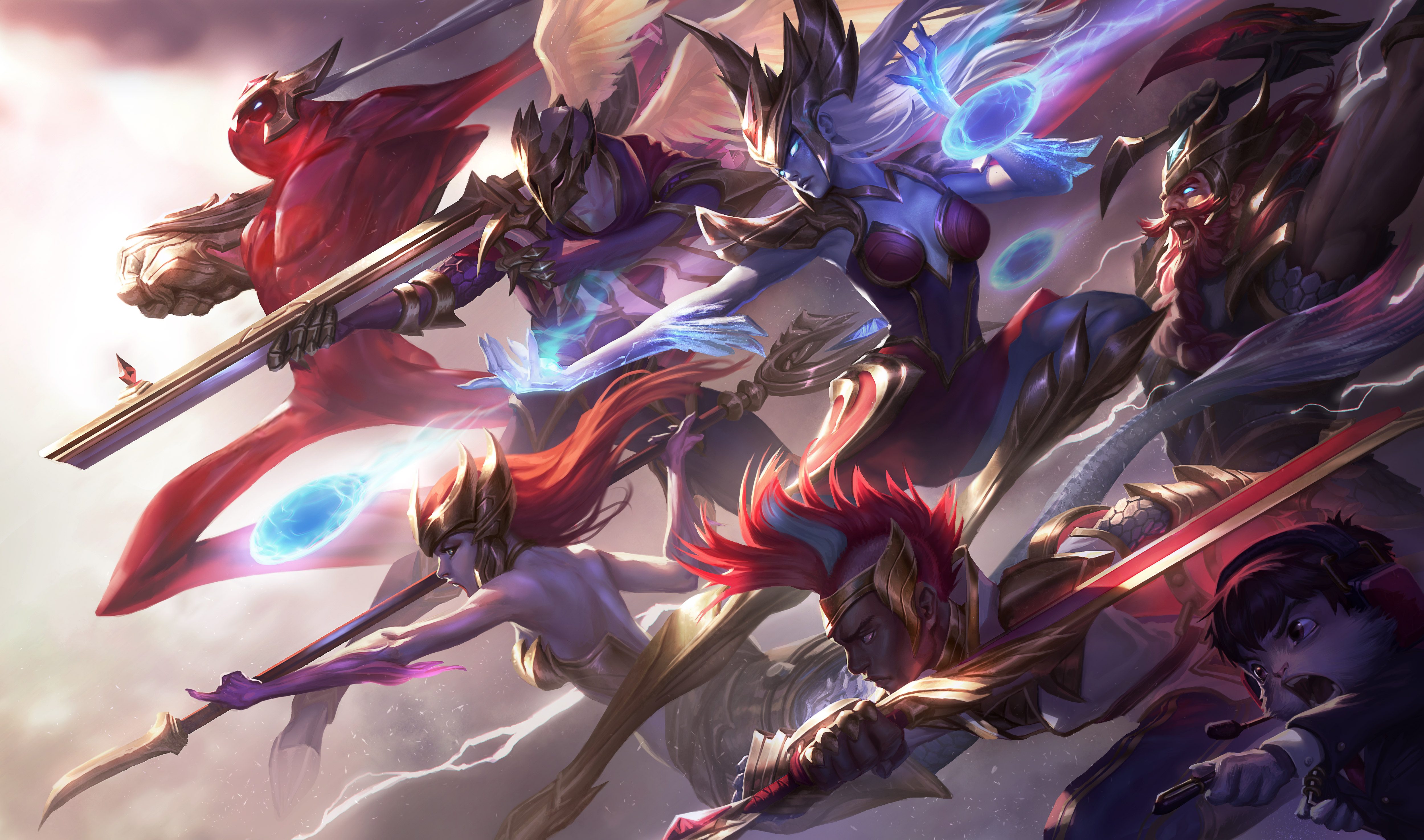 这太不科学了！ Puff 被踢出局，节奏失控。老贼和炮台爆炸，皇家蓝队率先拿到赛点